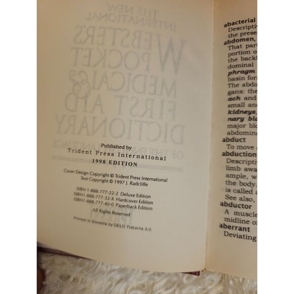 The New International Websters Pocket Complete Dictionary 8-Book Set By Trident - Picture 8 of 10